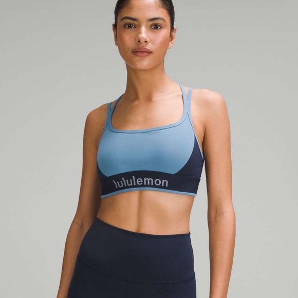 Lululemon logo train strappy bra - Picture 1 of 4